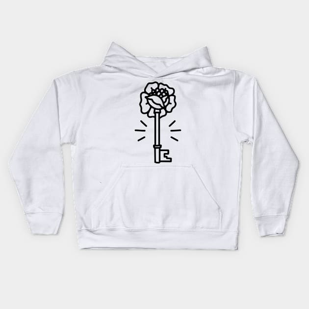 Rosekey Kids Hoodie by PLEBSONE